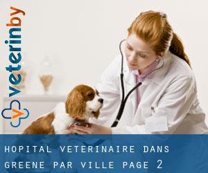Hôpital vétérinaire dans Greene par ville - page 2