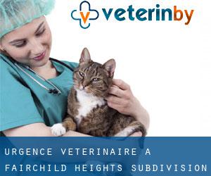Urgence vétérinaire à Fairchild Heights Subdivision