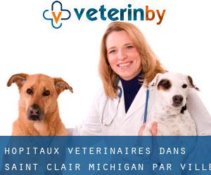 hôpitaux vétérinaires dans Saint Clair Michigan par ville importante - page 1