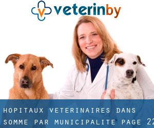 hôpitaux vétérinaires dans Somme par municipalité - page 22