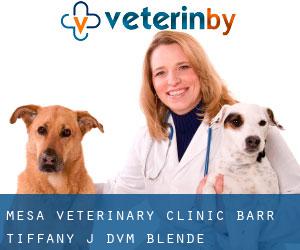 Mesa Veterinary Clinic: Barr Tiffany J DVM (Blende)